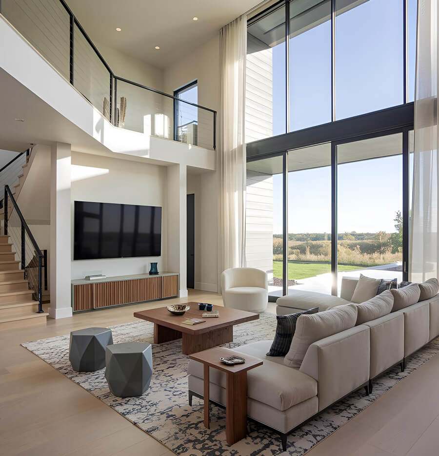 Luxury home exterior
